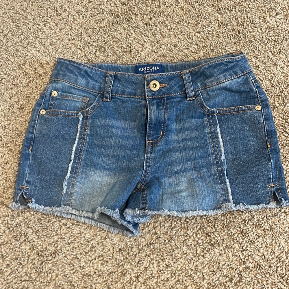 Girls Arizona Jean Co shortie shorts sz 12